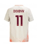 AS Roma Artem Dovbyk #11 Bortedrakt 2024-25 Korte ermer